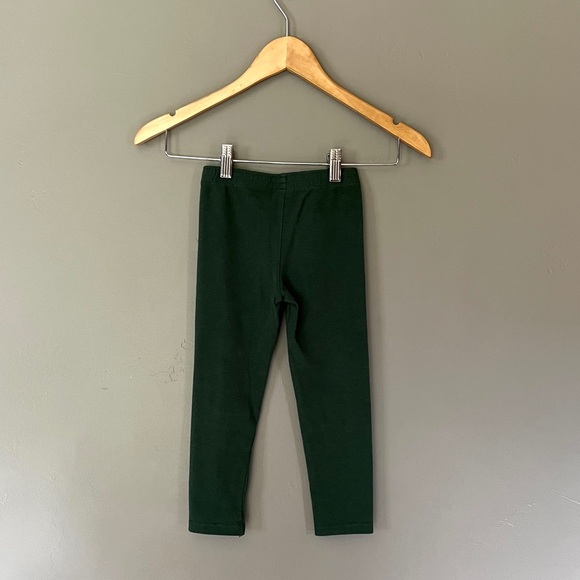 Green Bay Packers Football Team Apparel Green Logo Leggings Girls Size 4T - Picture 4 of 5